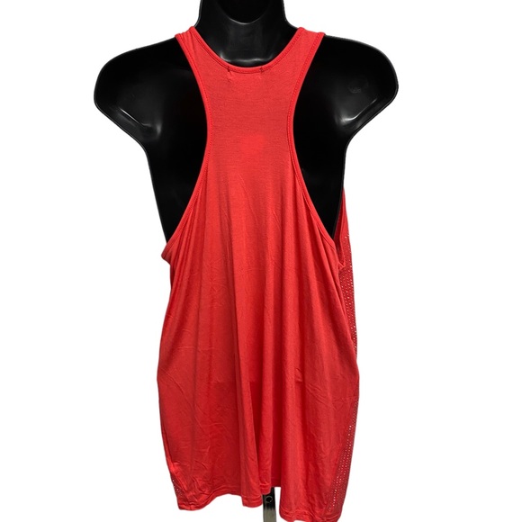 Bebe sparkle front glamour tank top blouse size medium - Picture 2 of 2